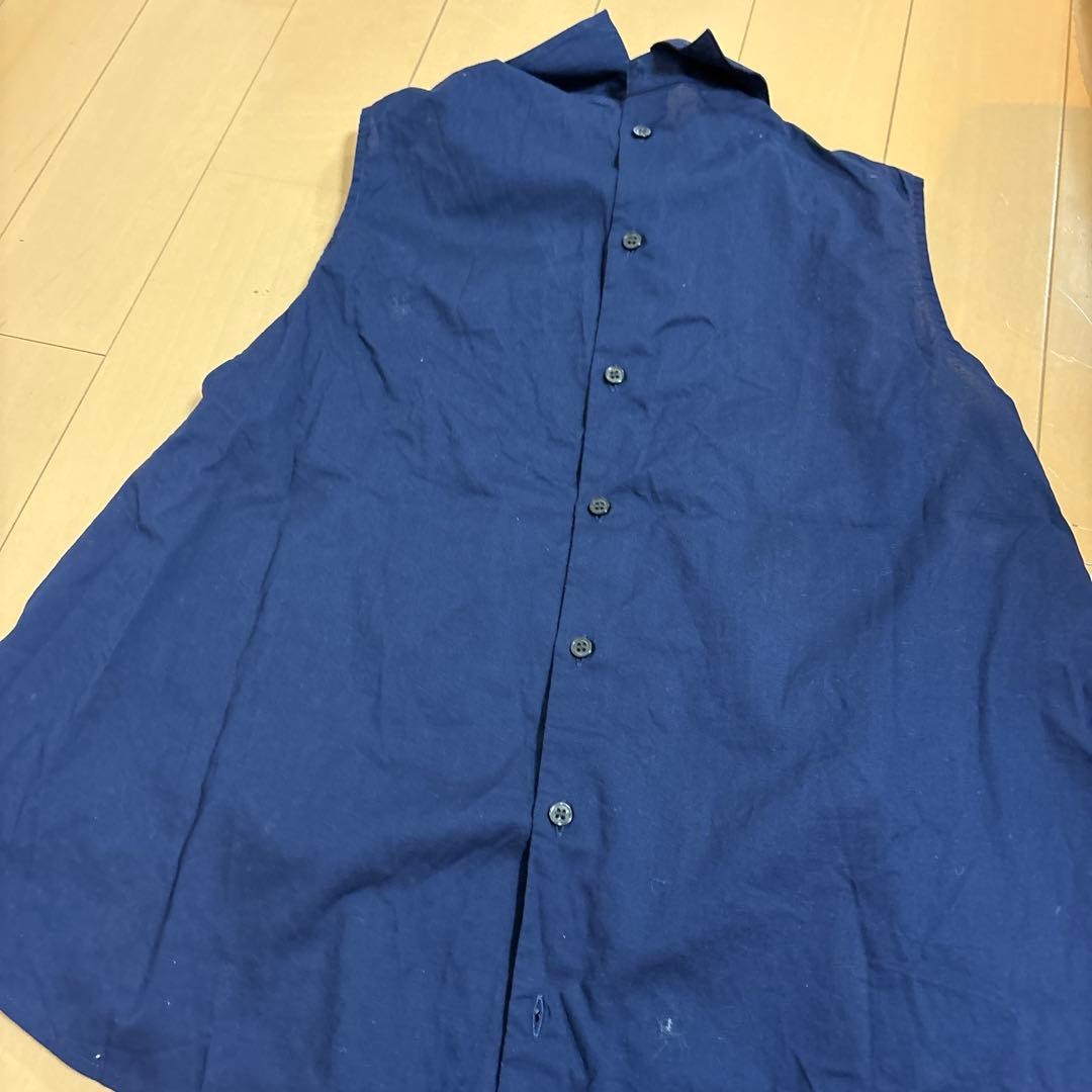 UNIQLO MARNI Navy Sleeveless Shirt Men’s New thumbnail 4