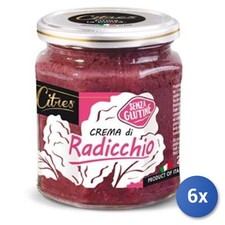 6x Citres Radicchio Cream Sauce 200 g Glass Jar Multipack
