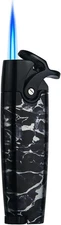 HONEST Butane Torch Lighters Pocket Lighter Adjustable and Black Crackle 