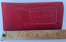 Vintage Vuarnet Skilynx Acier Sunglasses Case Red HARD TO FIND