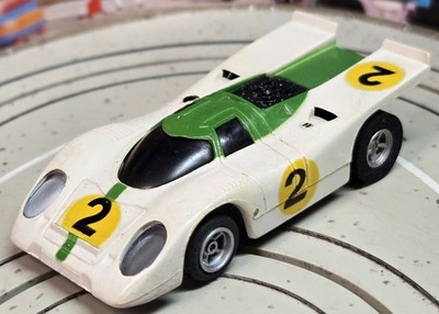 Faller Aurora 5605 ~~ Porsche 917 mit Fahrlicht ~ 70er Jahre Spielzeug #EBS1708