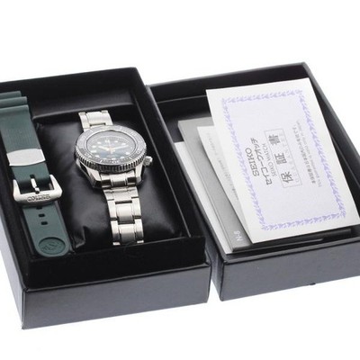 Seiko Prospex Marinemaster SBDX043/8L35-01E0 44mm SS Green Dial Watch #C6672