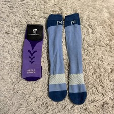 Set Of 2 C4 Equestrian Horseback Riding Tall Boot Socks