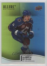 2021-22 Upper Deck Allure Rainbow Green Blue 69/299 Bowen Byram #R-85 0z0i