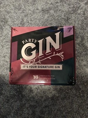 Party Gin Its Your Signature Gin 16 Premium Natural Spices Gin zum selber machen