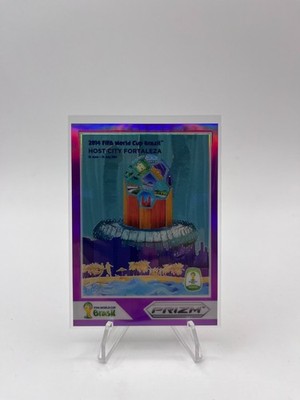 2014 FIFA World Cup Prizm - Purple #d 82/99 - Fortaleza Host City Insert