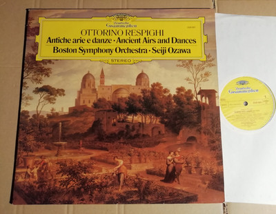 RESPIGHI - ANTICHE ARIE E DANZE - BOSTON SO / SEJI OZAWA  - LP  1979 (K2038)