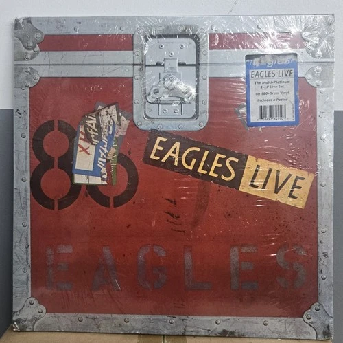 Eagles Live - 2-LP Vinyl Set - 180 Gram Vinyl - Includes Poster - NEW & SEALED