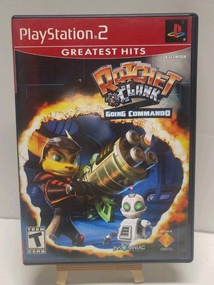 Ratchet & Clank: Going Commando (Sony PlayStation 2, 2003) Complete CIB W/ Reg