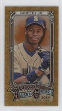 2025 Allen & Ginter Chrome Mini Gold Refractor 36/50 Ken Griffey Jr #9 HOF 2g8