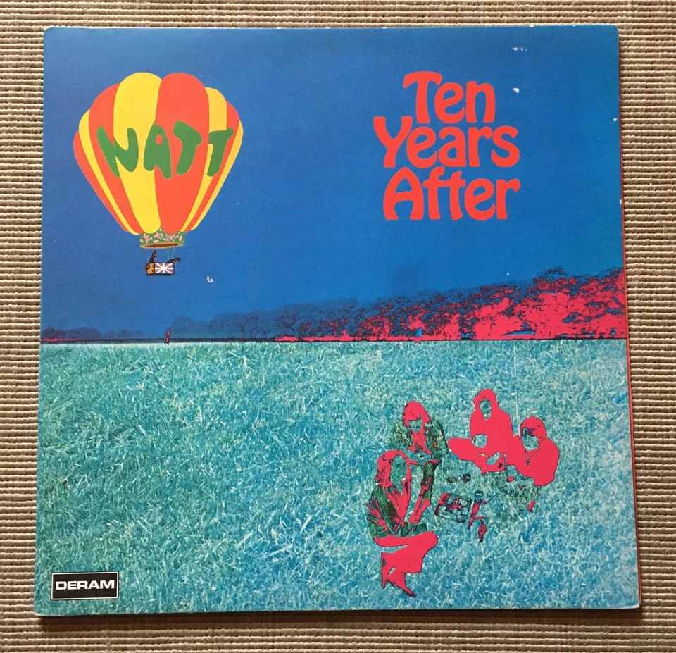 TEN YEARS AFTER WATT LP 1970 UK DERAM SML 1078 P2W/P2W GATEFOLD + UNUSED POSTER - Image 4 of 4