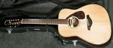 Yamaha Fg720-12 12-string Dreadnought Acoustic Guitar W/ Lr Baggs M80 P/u + Case