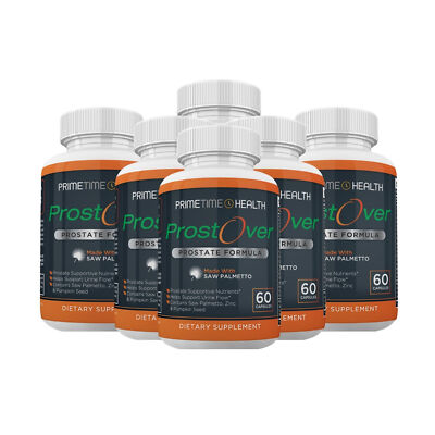 ProstOver, Complete Prostate Support & Urinary Health Formula 6 Pack