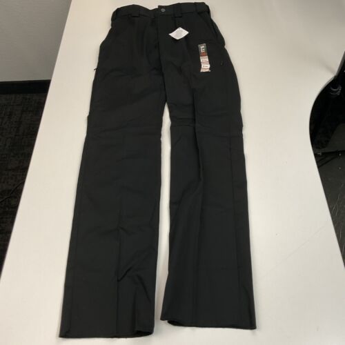 5.11 Tactical Women's Twill PDU Class-A Pant, 64304 - Black, 4 (unhemmed)