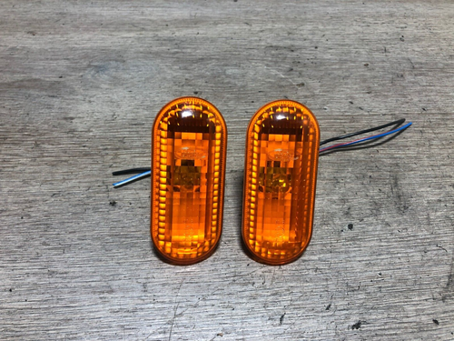 BIAREN 2 x Seitenmarkierungs-Blinker-Lampen, transparent, für Ford Transit Tourneo Connect 4972773 9T1613K376AA