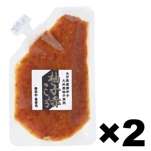 Kyushu Yuzu Kosho Red Japanese Citrus Chili Paste 2Pack Set 80g