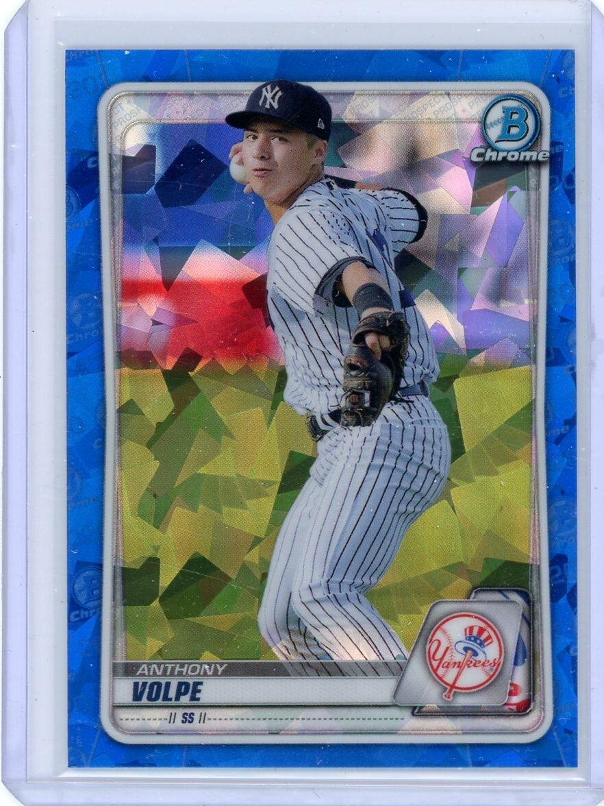 【SAPPHIRE】 ANTHONY VOLPE BOWMAN TOPPS 2020 Bowman Chrome Draft Sapphire Edition Anthony Volpe #BD