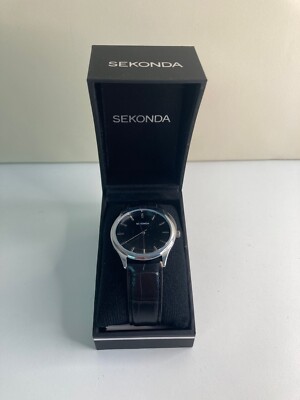 SEKONDA Quartz Herrenuhr (NK1532) *BRANDNEU* UVP 69,99 p