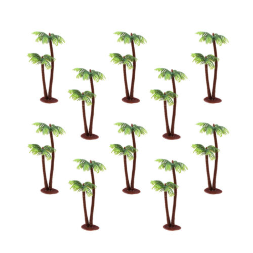  20 SZTUK Sztuczne rośliny Modele drzew kolejowych Drzewo kokosowe - Zdjęcie 1 z 16