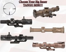Sig Sauer TANGO-MSR Series - Choose Your Tactical LPVO/Riflescope Option