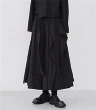 Japanese women's large size high waist wide leg casual pants Trousers