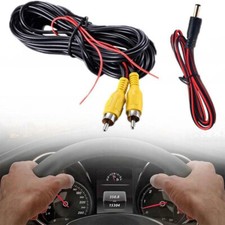 Car Video RCA Extension Cable Cord for Rear View Backup Camera  Detection Wire