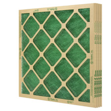 Flanders 4 Filters , 14" X 24" X 1" Precisionaire Nested Glass Air Filter