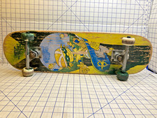 Rocket Power Nickelodeon Full Size Rug Rats Chucky Finster Skateboard Vintage