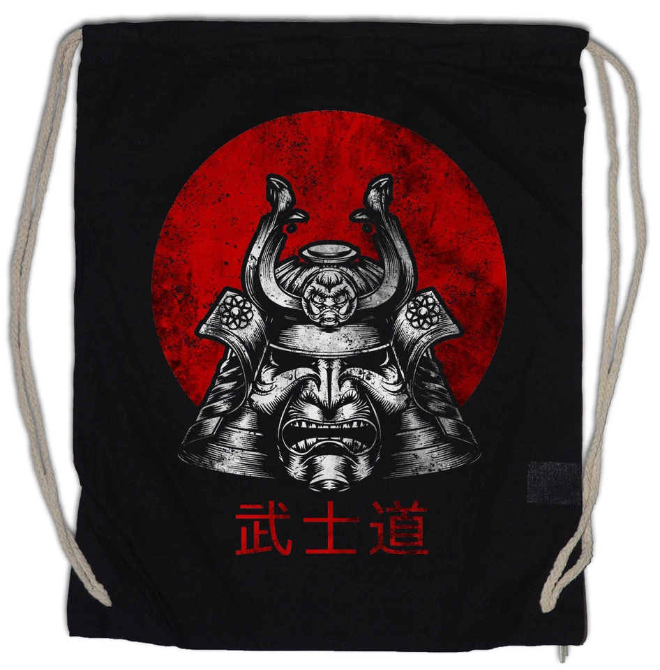 MARKENLOS BUSHIDO SAMURAI I Turnbeutel Ninja Japan Warrior Sword Seppuka Dakana Armor