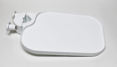 TPC type Post Mounted Utility Pole Post Tray Shelf Table White