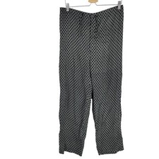 vtg Barrington Women's Straight Leg Silk Pants Medium geometric