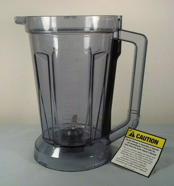 Health Master Montel Williams Replacement BLENDER PITCHER JAR w/ BLADE