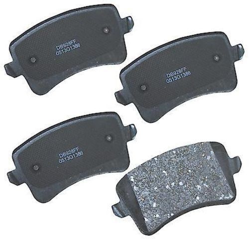 Disc Brake Pad SetPremium Gold Ceramic Rear Brake Pads CARQUEST GNAD1386 for sale online eBay