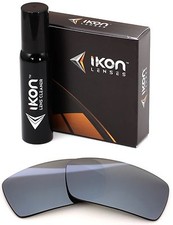 Polarized IKON Iridium Replacement Lenses For Oakley Gascan S SMALL Silver