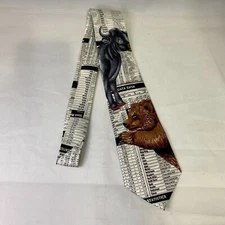 #6662 Steven Harris Stock Market Mens Necktie, Tie