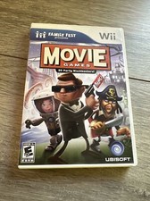 FAMILY FEST MOVIE GAMES Nintendo Wii Complete with game case manual