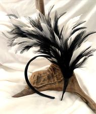 Feather Headband Races Wedding Party Hair Accessories Fashion Fascinator