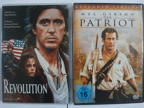 Revolution + Der Patriot Extended - Al Pacino, Mel Gibson Kolonialkrieg Sammlung - Picture 1 of 3