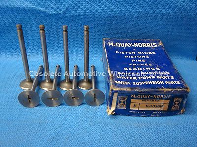 1936 1937 Hudson 254 Intake Valve Set 8 Custom Deluxe Eight 150089