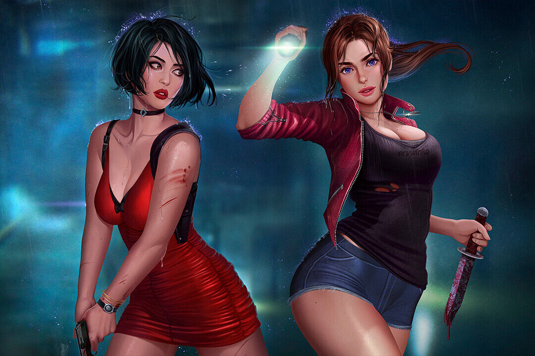 Resident Evil 2: Ada Wong, Painting by numbers