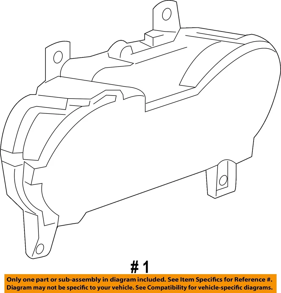 Used Speedometer Gauge fits: 2017 Chevrolet Impala cluster MPH and KPH opt UDD w - Image 3 of 4