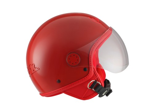 VESPA VISOR 4.0 DEMI-JET HELMET - RED VERSION rot Gr.M - Bild 4 von 5