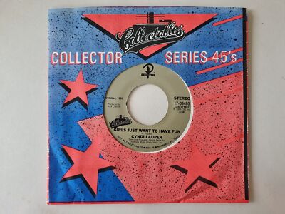 Cyndi Lauper - Girls Just Want To Have Fun / Time After Time 7'' Vinyl US