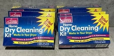 Lot Of 6 Custom Cleaners Home Dry Cleaning Kit  SEALED