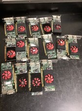Lot Of 15 Dell AMD Radeon HD DVI DisplayPort Graphics Card