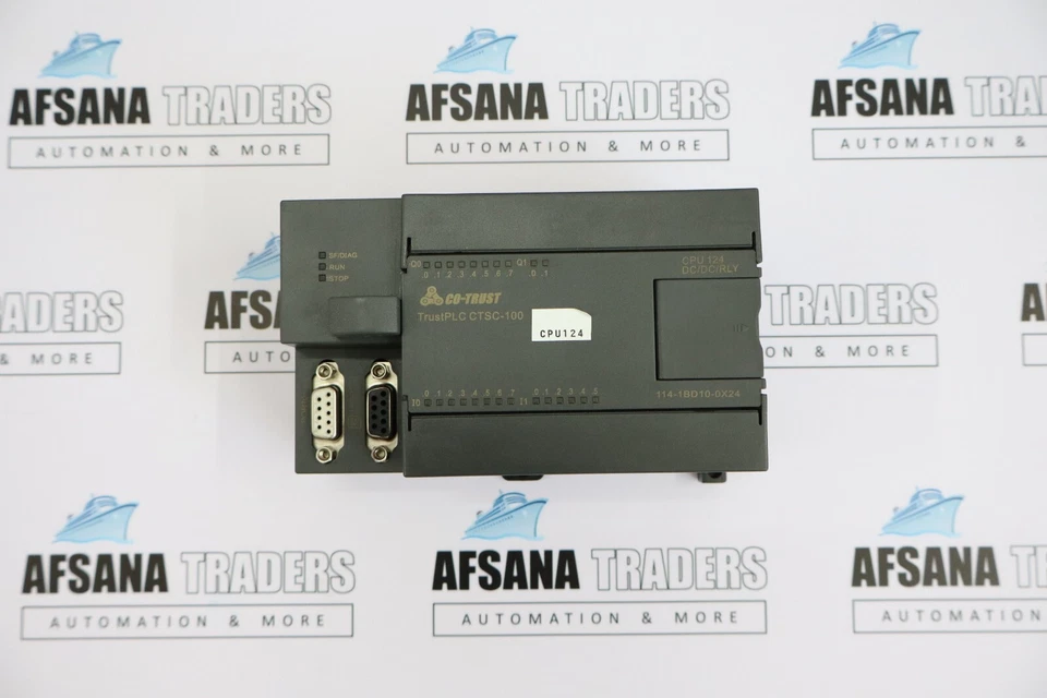 Co-trust cts7114-1bd100x24 ctsc-100 cpu124 dc/dc/rly plc with ya-a4 module - Image 4 of 4