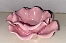 Pink Rose Trinket Dish 2x4.5"