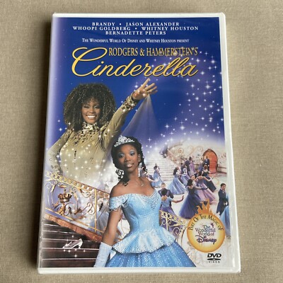 Rodgers & Hammerstein's Cinderella (DVD NEW 1997) Disney Musical Whoopi Brandy +