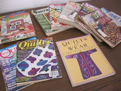Konvolut 40 Quilt Journale englisch Quiltmaker, Quilt-World, Quilter's world