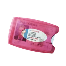 Storus Smart Money Clip Lite Card Case Card Holder Wallet for Women Gift Pink